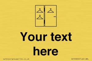 Custom information:  Large Changing room